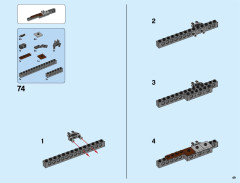 LEGO 71042 instructions page 49 – build guide
