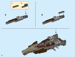 LEGO 71042 instructions page 50 – build guide