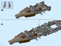 LEGO 71042 instructions page 54 – build guide