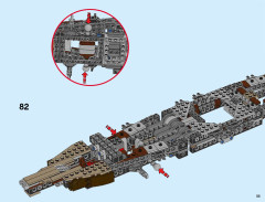 LEGO 71042 instructions page 55 – build guide