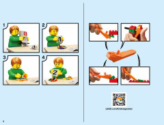 LEGO 71042 instructions page 6 – build guide