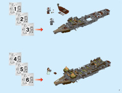 LEGO 71042 instructions page 7 – build guide