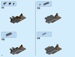 LEGO 71042 instructions page 72 – build guide
