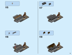 LEGO 71042 instructions page 73 – build guide
