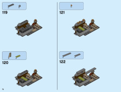 LEGO 71042 instructions page 74 – build guide