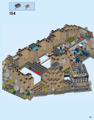 LEGO 71043 instructions page 123 – build guide