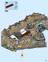 LEGO 71043 instructions page 129 – build guide