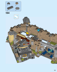 LEGO 71043 instructions page 133 – build guide