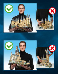 LEGO 71043 instructions page 146 – build guide