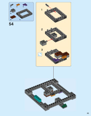 LEGO 71043 instructions page 45 – build guide