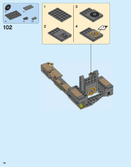 LEGO 71043 instructions page 76 – build guide