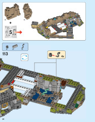 LEGO 71043 instructions page 84 – build guide