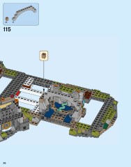 LEGO 71043 instructions page 86 – build guide