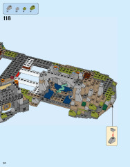 LEGO 71043 instructions page 90 – build guide