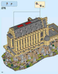 LEGO 71043 instructions page 100 – build guide