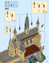LEGO 71043 instructions page 121 – build guide