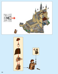 LEGO 71043 instructions page 122 – build guide