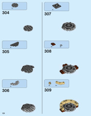 LEGO 71043 instructions page 126 – build guide