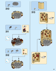 LEGO 71043 instructions page 127 – build guide