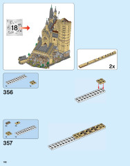 LEGO 71043 instructions page 146 – build guide