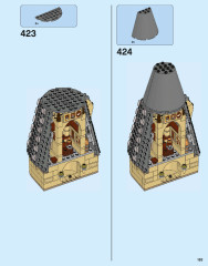 LEGO 71043 instructions page 183 – build guide