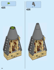 LEGO 71043 instructions page 184 – build guide