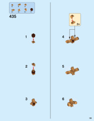 LEGO 71043 instructions page 189 – build guide