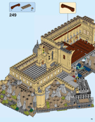 LEGO 71043 instructions page 73 – build guide