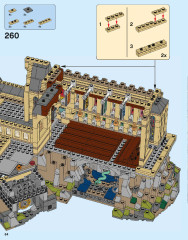 LEGO 71043 instructions page 84 – build guide