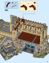 LEGO 71043 instructions page 85 – build guide