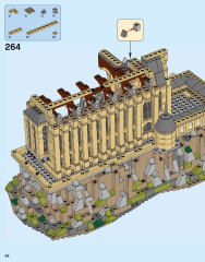 LEGO 71043 instructions page 88 – build guide