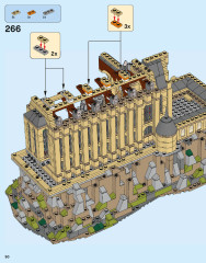 LEGO 71043 instructions page 90 – build guide