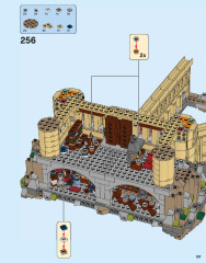 LEGO 71043 instructions page 107 – build guide