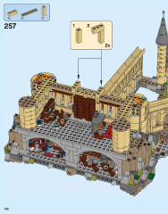 LEGO 71043 instructions page 108 – build guide