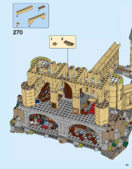 LEGO 71043 instructions page 121 – build guide