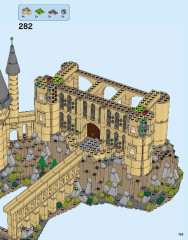 LEGO 71043 instructions page 133 – build guide