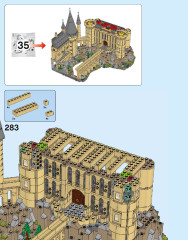 LEGO 71043 instructions page 134 – build guide