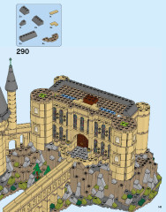 LEGO 71043 instructions page 141 – build guide