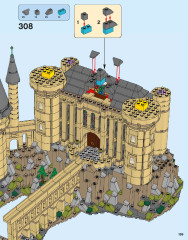 LEGO 71043 instructions page 159 – build guide