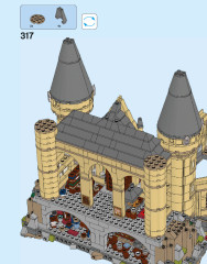 LEGO 71043 instructions page 169 – build guide