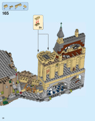 LEGO 71043 instructions page 34 – build guide