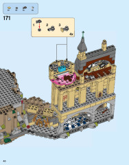 LEGO 71043 instructions page 40 – build guide
