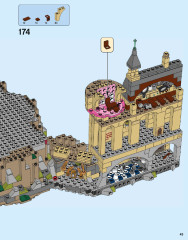 LEGO 71043 instructions page 43 – build guide