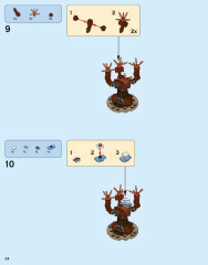 LEGO 71043 instructions page 54 – build guide