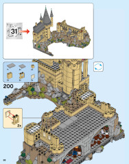 LEGO 71043 instructions page 68 – build guide