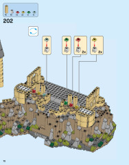 LEGO 71043 instructions page 70 – build guide