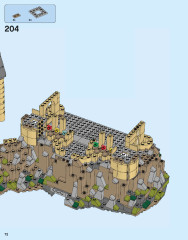 LEGO 71043 instructions page 72 – build guide