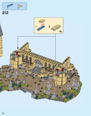 LEGO 71043 instructions page 80 – build guide