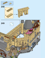 LEGO 71043 instructions page 98 – build guide