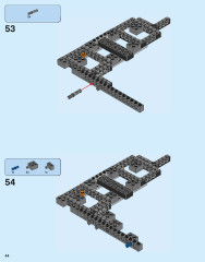 LEGO 71043 instructions page 44 – build guide